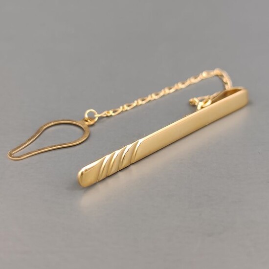 18 kt. Yellow gold - Tie clip