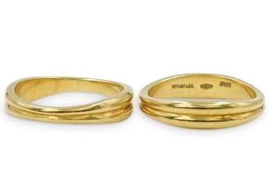 18K Gold Tiffany & Co Stacking Bands