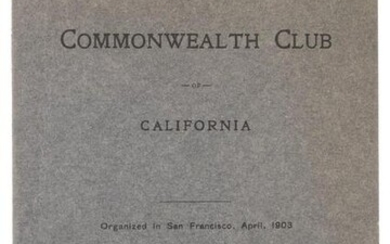 1903 Constitution of CA Commonwealth Club