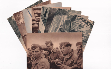 1941-1+45г. Германия (III рейх). 8 почтовых карточек издательства Adler (Орел). Иллюстрация военно-воздушных сил Германии.