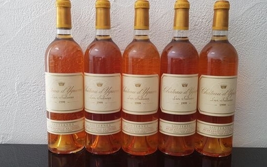 1999 Château d'Yquem - Sauternes 1er Cru Supérieur - 5 Bottles (0.75L)