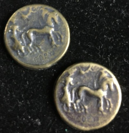 2 ReproductionsÂ of Ancient Coin