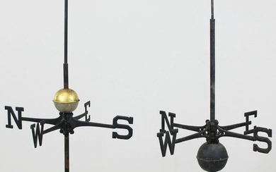 2 sets of Early 20th c Weathervane Directionals