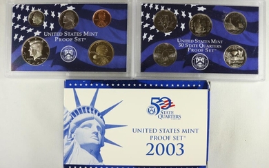 2003 US PROOF SET (WITH BOX)