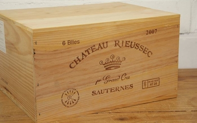 2007 Château Rieussec - Sauternes 1er Grand Cru Classé - 6 Bottles (0.75L)