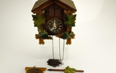 German Cuckoo Clock VINTAGE BLACK FOREST CLOCK EMIL