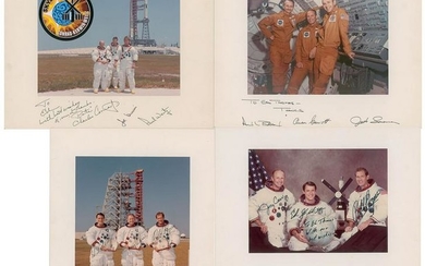 Skylab Collection of (4) Signed Photographs
