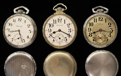 3 Railroad Type Watches