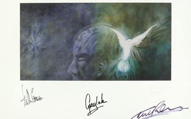 Emerson, Lake & Palmer: A limited edition autographed print