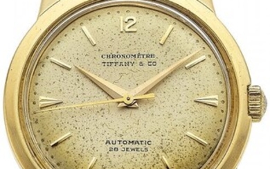 54069: Tiffany & Co 18k, Automatic Wristwatch Presented