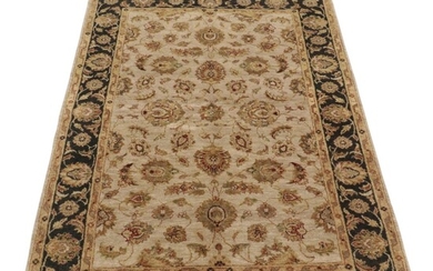 5'5 x 8'9 Hand-Knotted Indo-Persian Tabriz Area Rug, 2000s