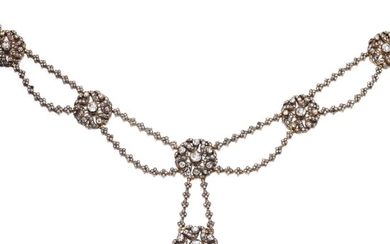 Diamond necklace, early 19th century