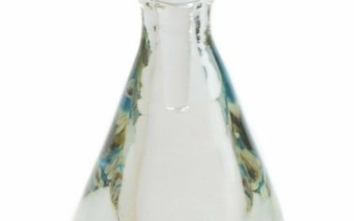 1950 Murano glass Bottle sommersa with murrine