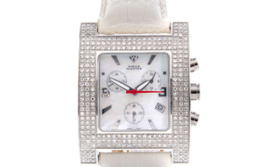 AQUA MASTER - a lady's stainless steel chronograph wrist watch. View more details