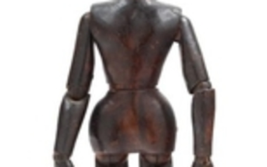 * A Chinese Hardwood Model of a Male