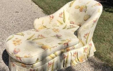 Custom Made & Custom Upholstered Chaise Lounge