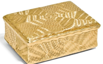 A GOLD ROYAL PRESENTATION SNUFF BOX, JEAN DUCROLLAY, PARIS, 1739