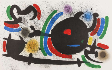 Joan Miro (1893-1983) From Lithographie I (M 860, 865, 866)