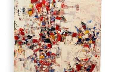 Marion Riseman (American, 1928-2010) Oil on Canvas