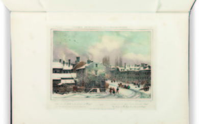 MILBERT, Jacques-Gérard (1766-1840). Itinéraire pittoresque du Fleuve Hudson et des parties latérales de l’Amerique du Nord. Paris: Henri Gaugain, 1828-29.