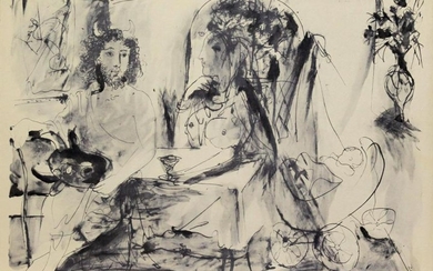 Pablo Picasso (After) - Jeune Faune Femme et Enfante