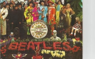 Peter Blake signed CD inlay for Beatles Cd Sgt Pepper. Good Condition. All signed pieces come with a Certificate of Authenticity....
