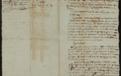 [PROCÈS DE LOUIS XVI]. PÉTITION manuscrite portant…