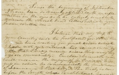 The Senate Ratifies the Louisiana Purchase, WILLIAM HENRY HARRISON, 12 NOVEMBER 1803
