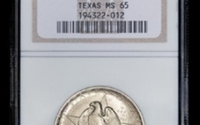 A United States 1935 Texas Commemorative 50c Coin (NGC