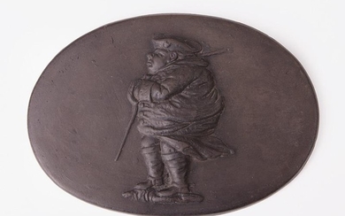 Wedgwood Black Basalt Portrait Medallions