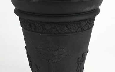 Wedgwood Jasperware Black Basalt Vase