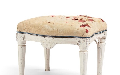 A Gustavian stool, Stockholm, second part of the 18th century.