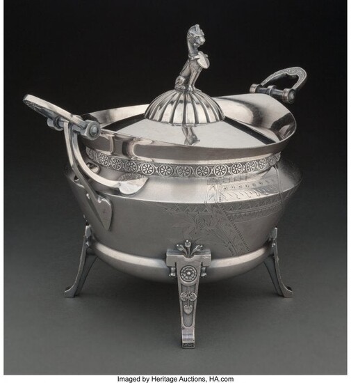 74069: A Reed & Barton Silver-Plated Covered Tureen, Ta