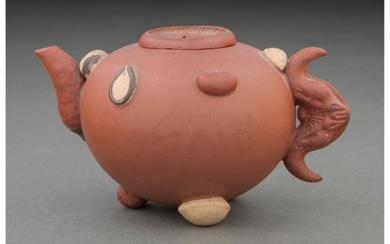 78069: A Chinese Yixing Teapot Marks: two-character An