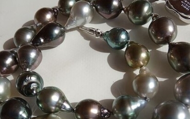 925 Tahitian pearl - Bracelet - Pearls