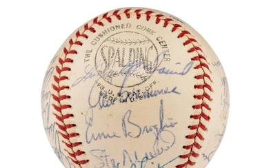 A 1961 St. Louis Cardinals Team Signed Autograph Baseball