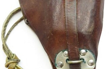A BELGIAN BROWNING HOLSTER WITH PROVENANCE