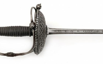 A Flemish-Style Cup Hilt Sword by Pedro del Monte