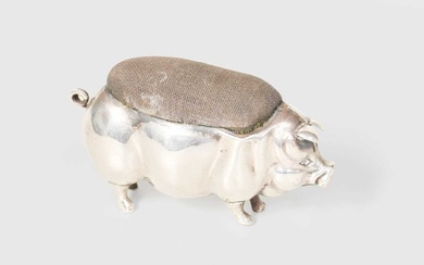 A George V Novelty Silver Pin-Cushion, by Levi and Salaman,...