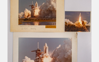A Group of Three NASA Space Shuttle Columbia STS-2 Chromogenic Photographs