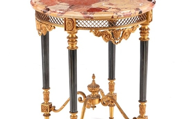 A LOUIS XVI STYLE LOW TABLE