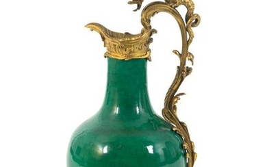 A Louis XV Style Gilt-Bronze-Mounted Chinese Porcelain