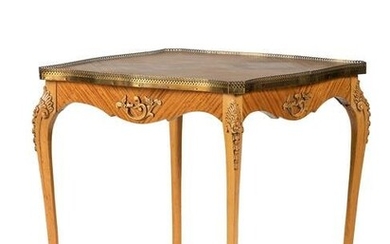 A Louis XV-Style Satinwood Table
