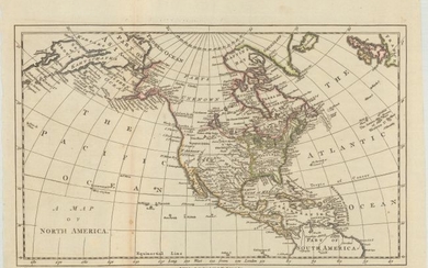 "A Map of North America", Cooke, Charles