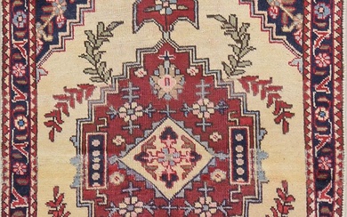 A Persian Hand Knotted Khoy Rug, 134 X 82