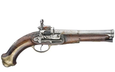 A Spanish Miquelet pistol by Angelats in Ripoll, circa 1800