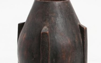 A Tribal carved vessel