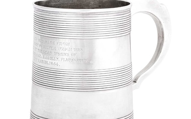 A Victorian Silver Mug. by Henry Holland, London, 1861