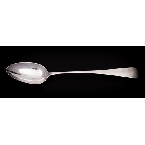 A William IV silver Old English pattern basting spoon, maker...