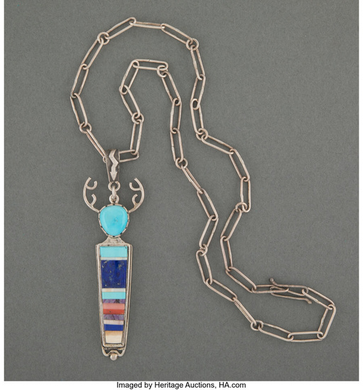 A Yakima / Chippewa Necklace Steve Gunyon c. 2000...